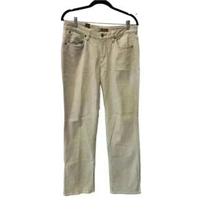 Aura From Women at Wrangler Short Rise Tan Jeans, Size 8P Tall, Pre-Owned